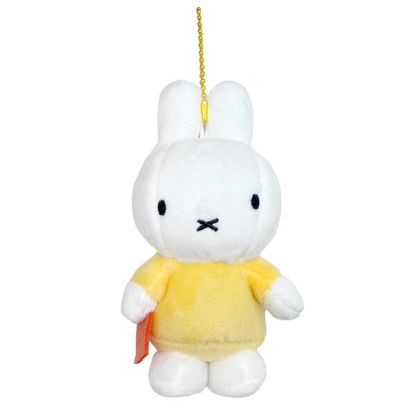 Miffy Yellow Plush Mascot Keychain - Picture 1 of 2
